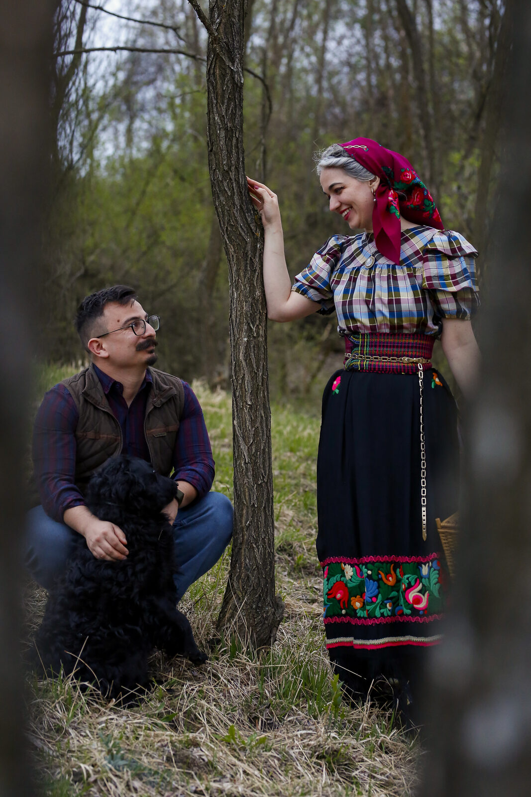 Anna és Dávid a Remény Farmon